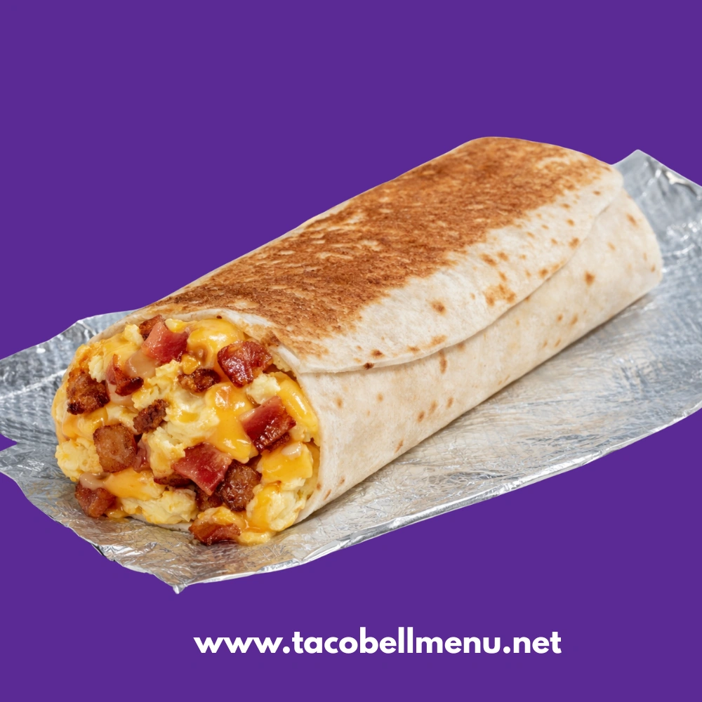 Cheesy Toasted Breakfast Burrito Potato