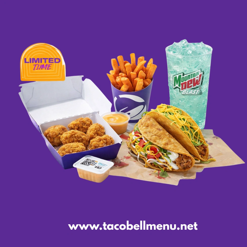 Crispy Chicken Nuggets Deluxe Combo