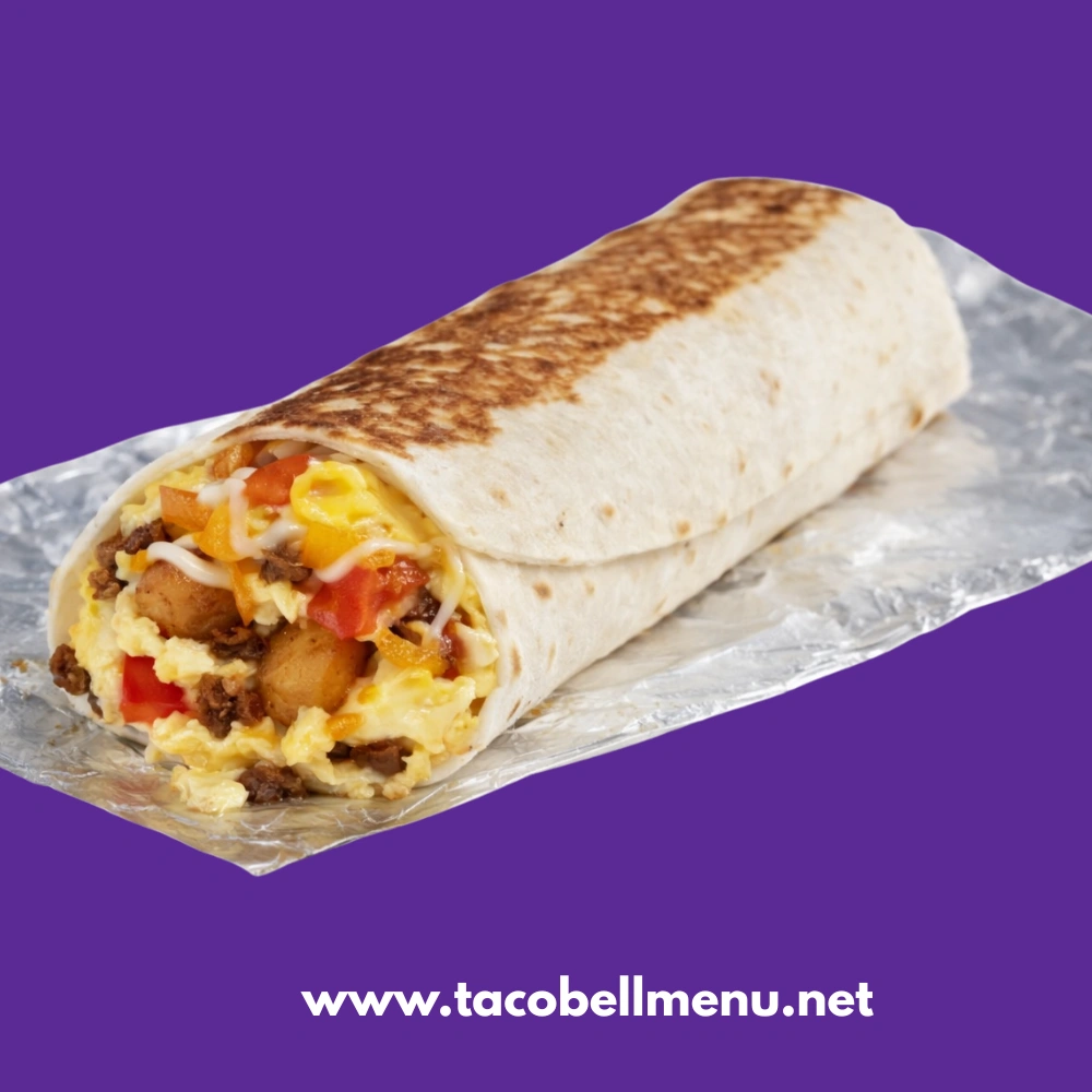 Grande Toasted Breakfast Burrito Bacon