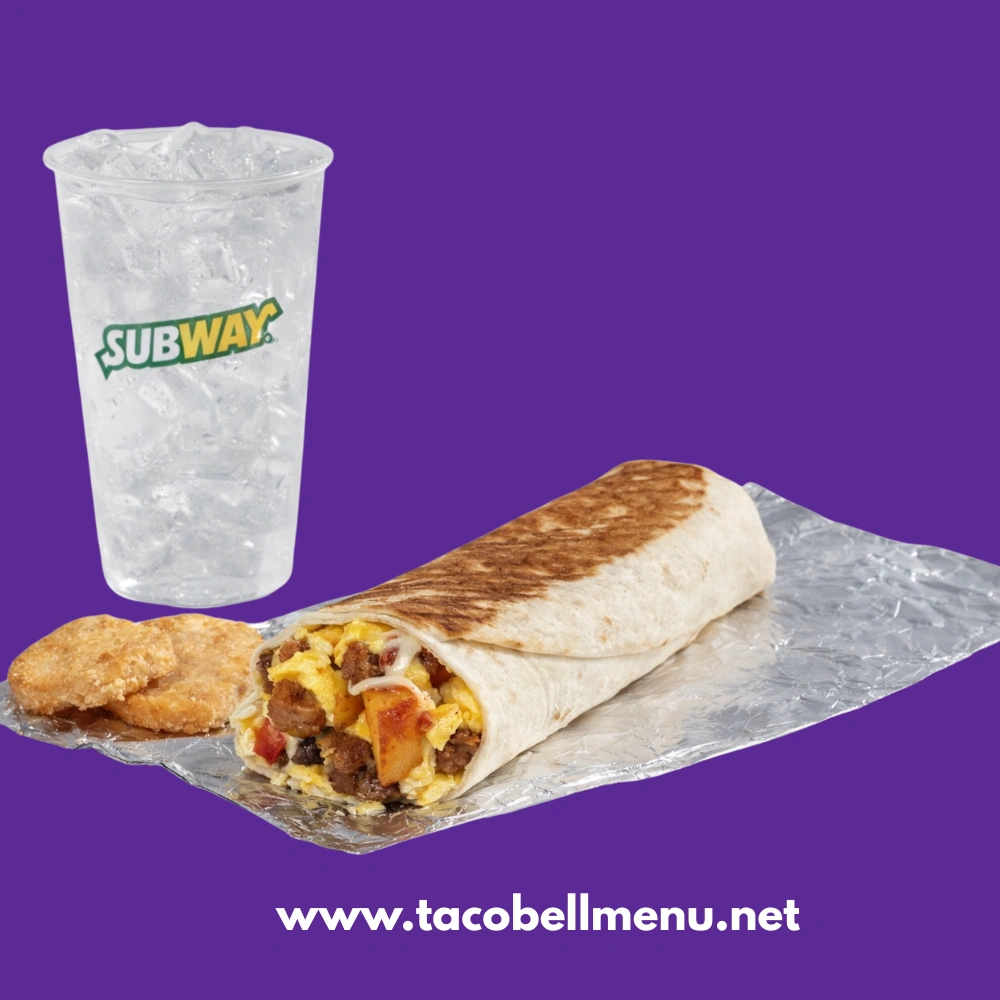 Grande Toasted Breakfast Burrito Combo