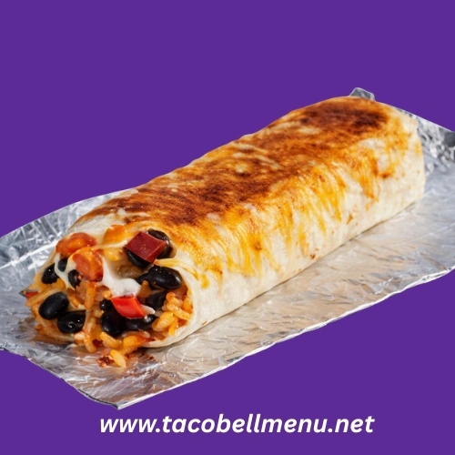 Black Bean Grilled Cheese Burrito