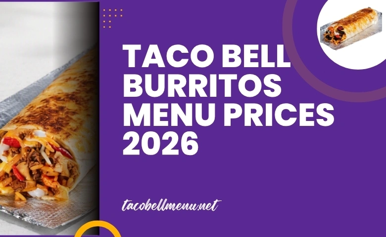 Taco Bell Burritos Menu